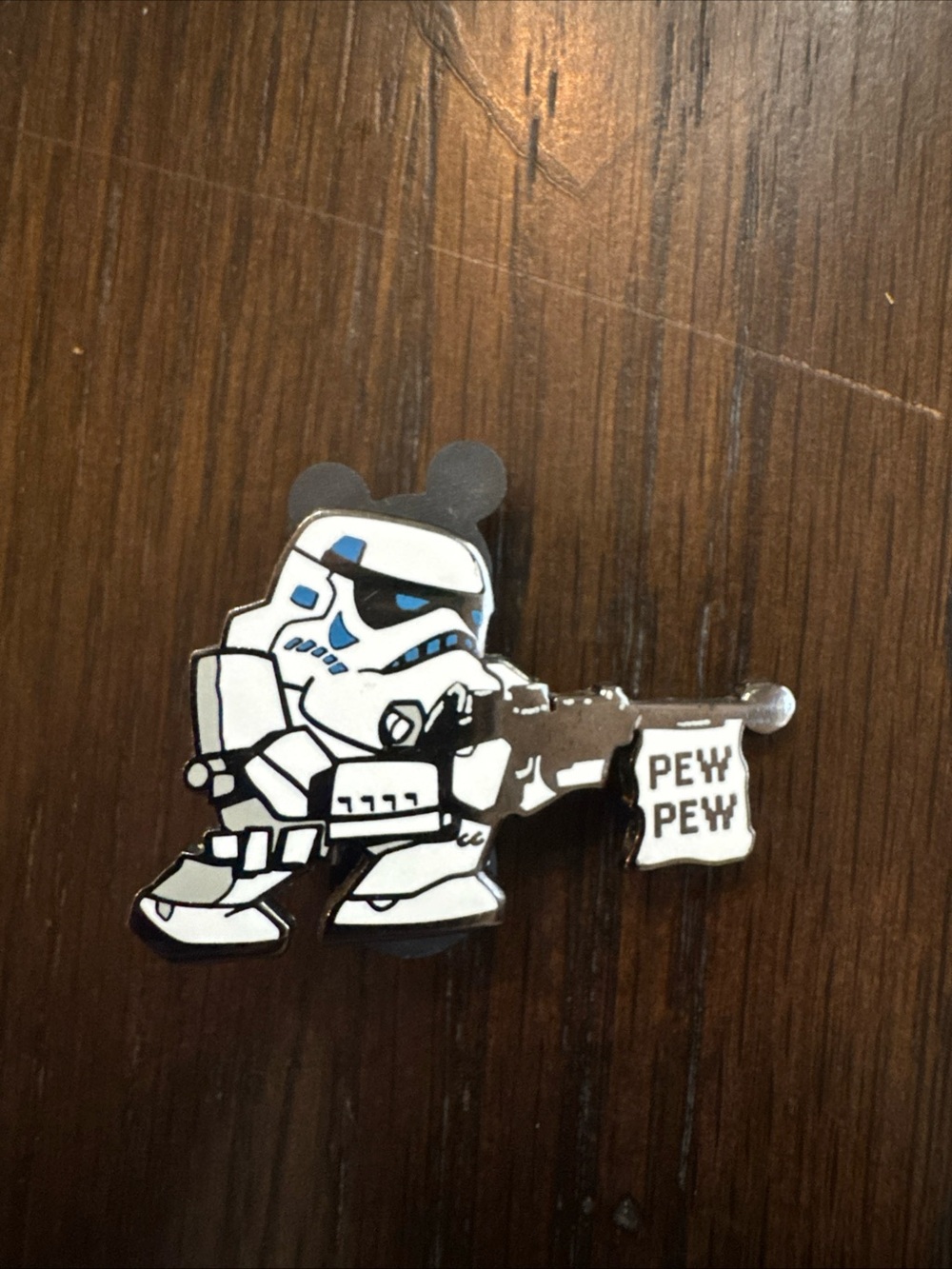 Disneyland Pin Star Wars Storm Trooper Pew Pew Trading Pin Disney Parks Pin